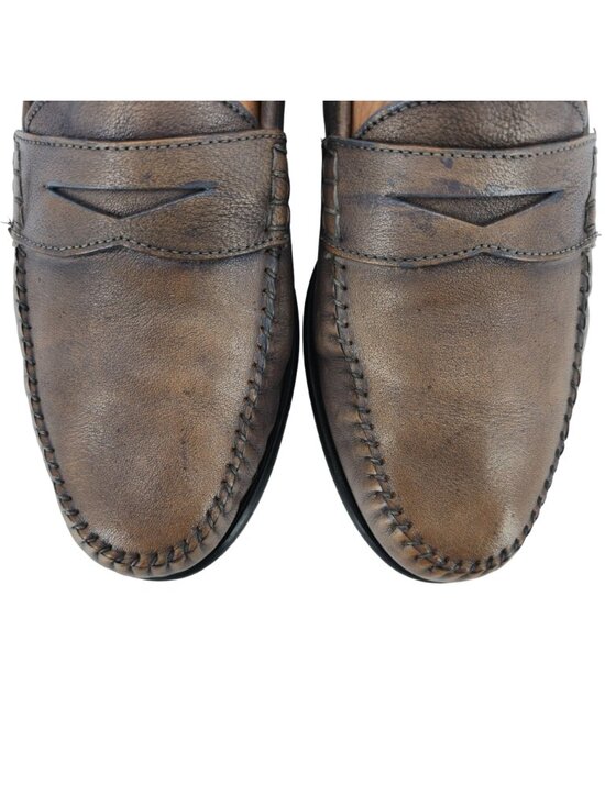 Johnston and Murphy Mens 11M Leather Moccasin Penny Loafers Dress Casual Shoes main image 10